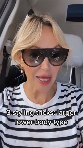 3 styling tips if you have a fuller lower body. #Shorts #jenknowsbestblog