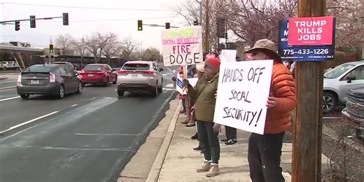 Protest in Reno to save Social Security