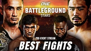 2.1M views · 112K reactions | It's almost time for ONE: BATTLEGROUND! Get hyped by watching  fights featuring the superstars competing tonight! | ONE Championship | Facebook