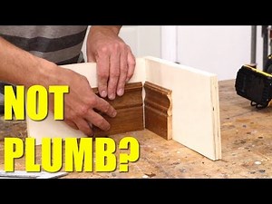 How To Install Base Boards That Are Not Plumb