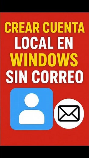How to create a local account in Windows without email? ✅💻