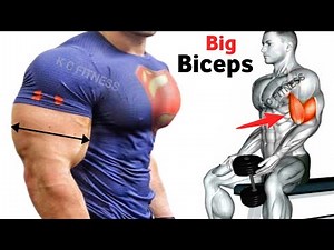 "Ultimate Bicep Workout: Build Big Arms at Home - No Equipment Needed!"