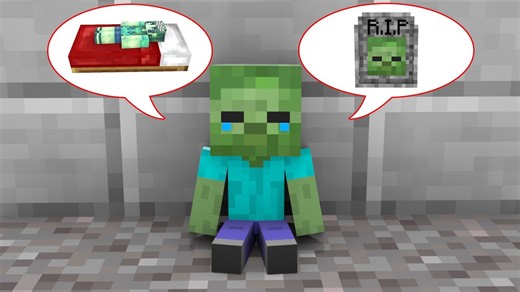 BABY ZOMBIE NEEDS A HELP - Minecraft Animation #KidsFun #FamilyTime #KidsActivities #CreativeKids #PlayfulMoments #EducationalFun #FamilyFun #KidsCrafts #HappyKids #LearningThroughPlay | Baby Monster School