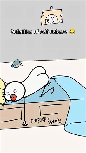 definition of self defense #4kmemes #funnyanimatios #animations #cartoon #viralmemes