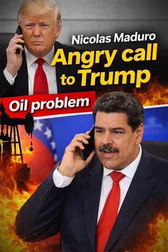 Nicolas Maduro Angry Call To Trump | The Funny Oil Problem 😂 #shorts #donaldtrump