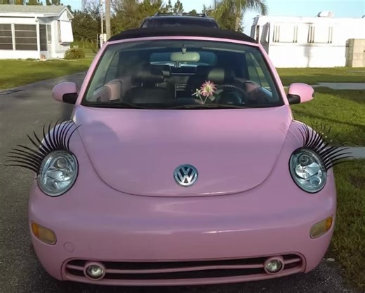 Pink Volkswagen Beetle: A Dreamy Moodboard