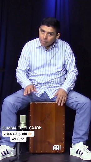 Cumbia en el cajón video completo 👉🏻 Canal de Youtube @MEINL Percussion #marcooliveros #cumbia #cajonperuano #cajon #tutorial #meinl #lacasadelcajon #clasesdecajon #percussion #peru