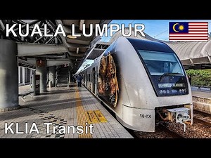 🇲🇾 ERL KLIA Transit (KLIA Ekspress) - South-East Asia Fastest Train (2022) (4K)