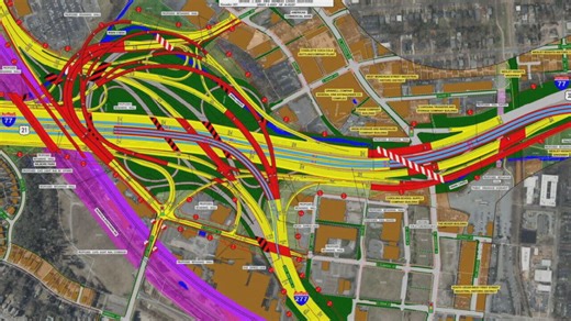 NCDOT says toll lane design has not been finalized