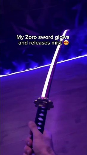 One Piece Fans, My Shusui Sword is GLOWING and Releasing Mist 😍 🏴‍☠️