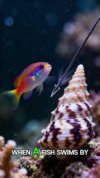 There's a Snail That Can Kill You With One Touch #facts #ConeSnail #Venomous #MarineLife #Toxic