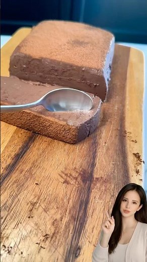 SOBREMESA DE CHOCOLATE COM 3 INGREDIENTES 🍫🔥 #receitafácil #docecaseiro