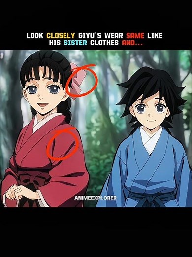 is that giyu's sister? #demonslayer #tanjiro #nezuko
