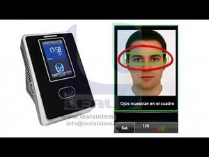 Configuración Básica y Alta de Rostros Equipo Control Asistencia con Lector de Reconocimiento Facial