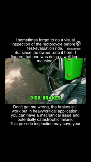 Check your brakes