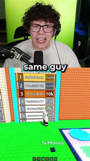 The LEADERBOARD is FROZEN in Escape Tsunami For Brainrots! (ROBLOX)