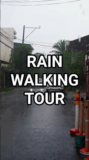 Walking Tour Philippines 🌴 | Rainy Day in Taguig, City 🌧️ Flood POV