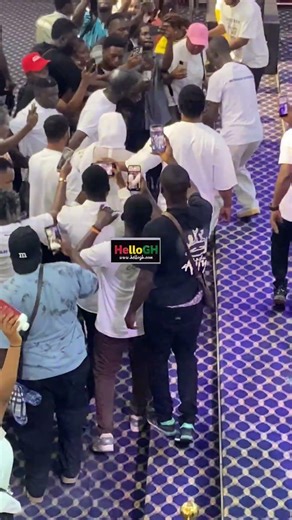 Evangelist Mama Pat leaves Church Premises and meeting and greeting congregation