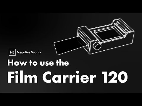 Using the Negative Supply Film Carrier 120