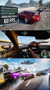 CarX Street PC: Teste de Desempenho RTX 3050 6GB + i7 4770 | Dual PC Stream