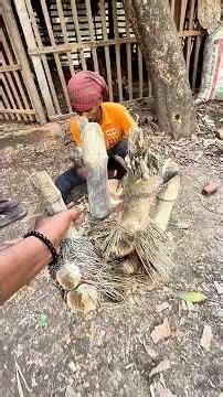 Incredible Bamboo Root Glass Making | Pure Craftmanship 🔥