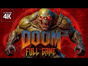 DOOM 3 BFG Edition｜Full Game Playthrough｜4K