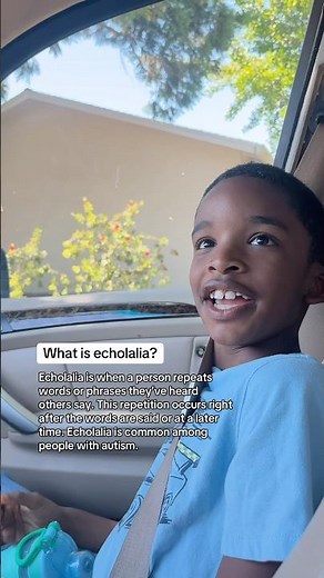 Here’s a quick example of echolalia. #AutismwithDJ #autism #echolalia