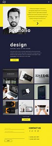 Amazing portfolio - One Page Template by Nicepage