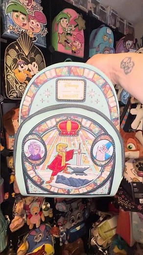 Disney Sword in the Stone Loungefly Mini Backpack Details! ✨ #loungefly #disney