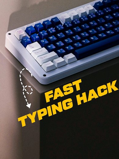 ⚡ Stop wasting time on boring typing tests! These 2 websites will make you type faster than you ever imagined 🏎️💻 One turns typing into a race, the other tracks your real speed & progress. Try them once, and you’ll never go back 😉 👉 Save this now & follow for more secret websites that upgrade your skills 🚀 #TypingSpeed #TypingPractice #HiddenWebsites #ProductivityHacks #StudyHacks #SkillBoost #TypingChallenge #OnlineTools #TypingTest #WebsiteTips #LearnFaster #StudentHacks #TechReels #Viral