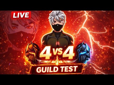 GUILD TEST 4VS4 COME TO THE GUYS ❤️
