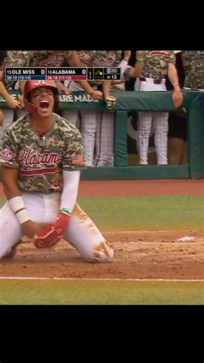 Justin Lebron Was FIRED UP | Alabama Baseball