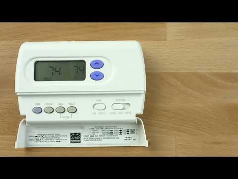 White-Rodgers Classic 80 Series - 1F87-361 | How Do I Reset My Thermostat