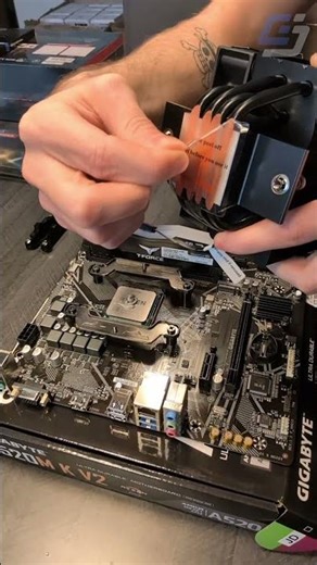 Ryzen 5 5500 RX 5700 XT Budget PC Build Timelapse! #pcbuild #shorts #fyp