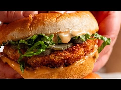 Crispy Bang Bang Prawn Burgers (Shrimp Burgers!)