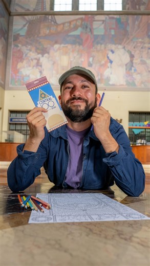 Enjoy this free challenge and celebrate Central Library’s 100th Birthday! Don’t have a Beanstack account just yet? Sign up for one at lapl.beanstack.org or download the Beanstack app for your phone or tablet. Readers who complete two of the three color-by-numbers pages in 2026 will be eligible to receive a commemorative Central 100 enamel pin, while supplies last. | Los Angeles Public Library