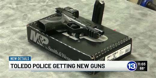 Toledo Police officers are training as the department gets new guns