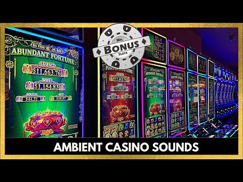 🎧 Ambient Casino and Slot Machine Sounds for White Noise, Studying, Relaxing. Sound ONLY/No Talk