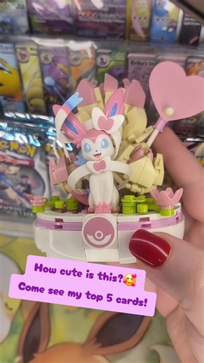 Top 5 cards from my binder! It took me FOREVER to choose!!🙈 #pokemoncards #tcgpokemon #pokemontcgcommunity #pokemoncommunity #pokemonfan