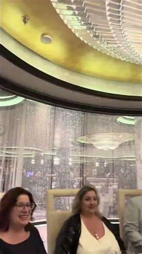 Curtains closing around the Chef’s Table on Regal Princess