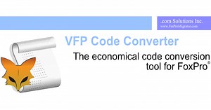 VFP Code Converter 3.36 - The Economical Code Migration Tool for FoxPro Enhances Support for Converting to 50  Languages