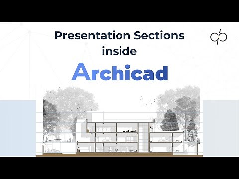 How to create Presentation Sections inside Archicad | Presentation Sections | BIM With Archicad