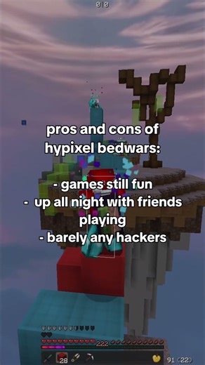 pros & cons of hypixel bedwars