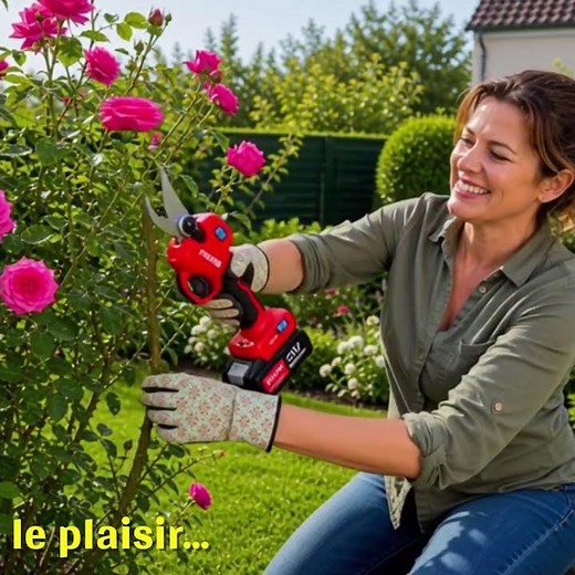 Fini la galère au jardin grâce à ça ! #jardinage #rosier #taille #plantes #amazonfinds #secateur