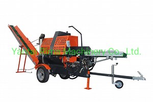 [Hot Item] 7 Ton to 20 Ton Automatic Electric Log Splitter Firewood Processor with Ce