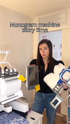 Monogram machine madness (with progress!) continues… but thanks to Maddie, we’re finally getting the hang of it. Forever grateful for people who jump in to help just because. If you’re looking for an incredible realtor, she’s your girl. Maddie is with the Hospodar Team, #1 in the state for volume with over $100M sold in 2025. Truly the go-to team for all things Main Line real estate. Find Maddie @_mbp_ !! 🏡 @the_dana_hospodar_team #locallove #mainlinerealtor #needlepointshop #monogrammachine | 