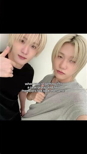 they're the same person for like 2 weeks😭 #kpop #funny #shorts