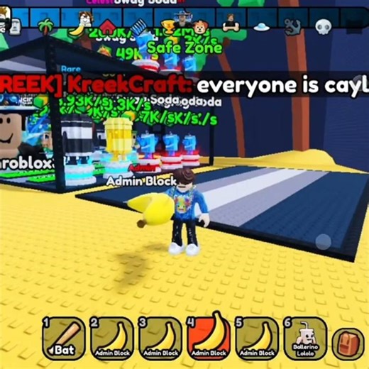 sail for brainrots! #kreekcraft #roblox #robloxbrainrot #brainrot