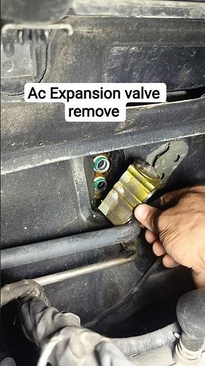 Car Ac Expansion valve remove🚘#mechanic​ #automobile​ #car​ #foryoupage​#auto​#acwork #cars