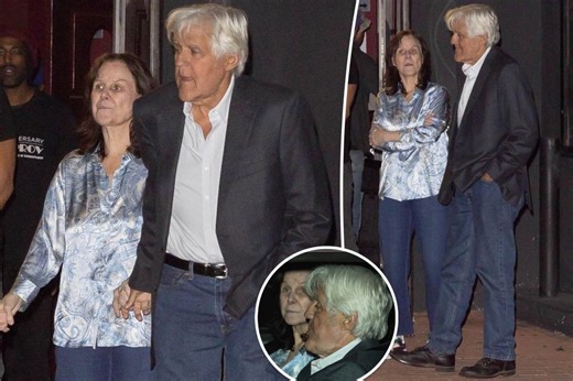 Jay Leno and wife Mavis enjoy date night at comedy club as she struggles with dementia